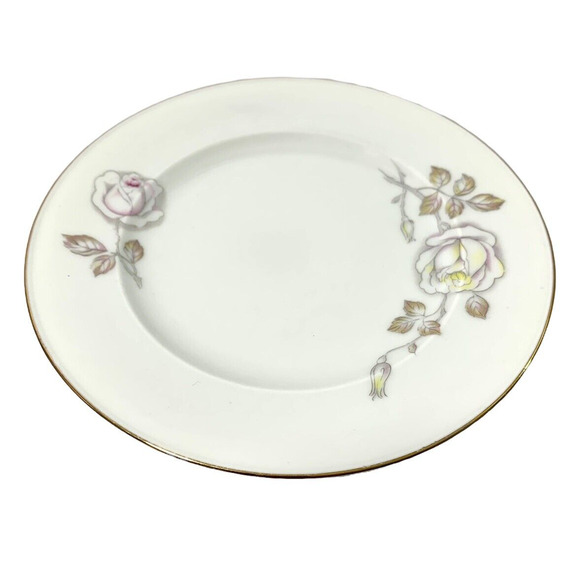 Johann Haviland Vintage China Dessert Plate Sweetheart Rose‎ Bavaria Germany - Picture 1 of 5